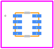 PI6C39X0202XECIEX - Diodes Incorporated PCB footprint - Other - Other - PI6C39X0202XECIEX