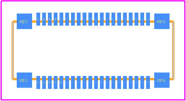 0543630489 - Molex PCB footprint - Other - Other - 0543630489-1