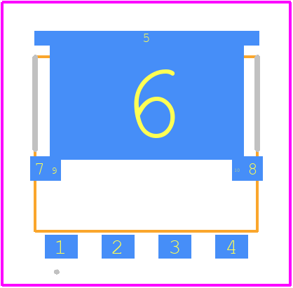 SQJQ131EL-T1_GE3 - Vishay PCB footprint - Other - Other - SQJQ131EL-T1_GE3-1