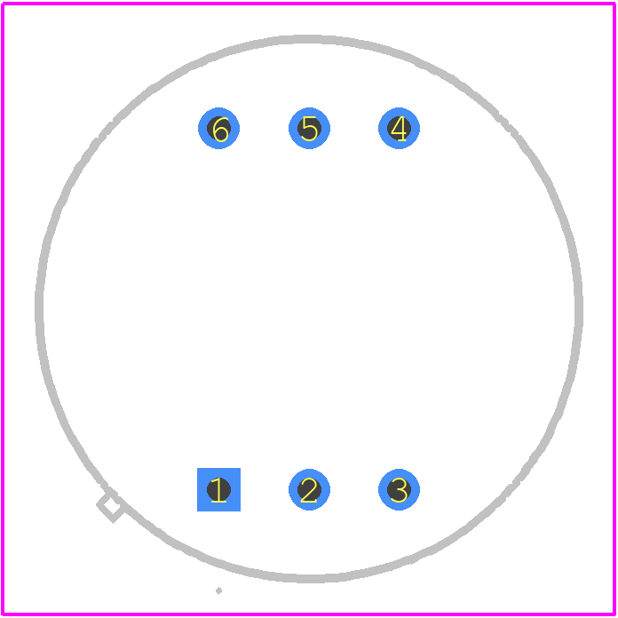 QP50-6-42U-TO8S-H - First Sensor PCB footprint - Other - Other - TO-8S