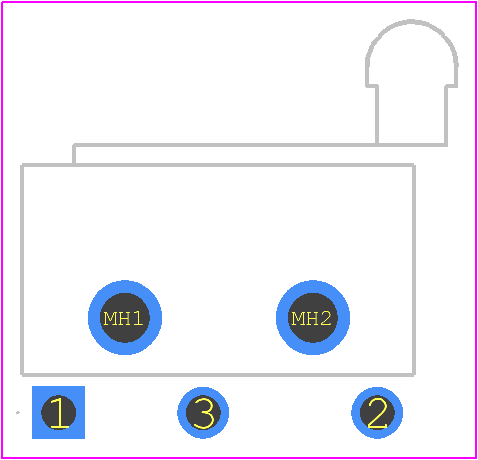 MS0850505F040V2A - E-Switch PCB footprint - Other - Other - MS0850505F040V2A-2