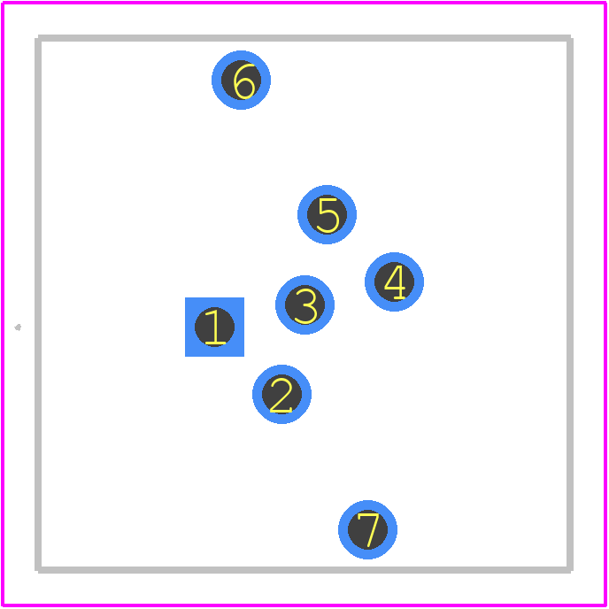 3.14.200.741/0000 - RAFI PCB footprint - Other - Other - 3.14.200.741/0000-3