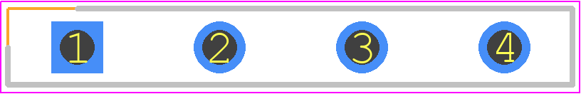 3107104 - Metz Connect PCB footprint - Header, Vertical - Header, Vertical - 3107104