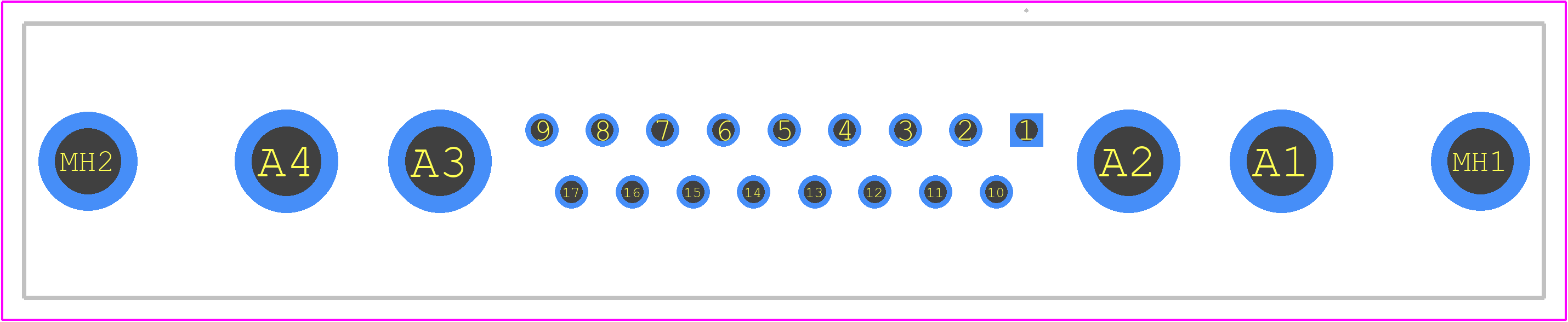 09694009315 - HARTING PCB footprint - Other - Other - 09694009315-1