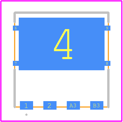 SIHH080N60E-T1-GE3 - Vishay PCB footprint - Other - Other - PowerPAK® 8 x 8