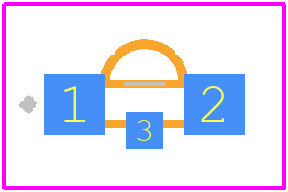 KPA-3010SURCK - Kingbright PCB footprint - Other - Other - 3.0 x 1.0 mm Right Angle SMD Chip LED Lamp