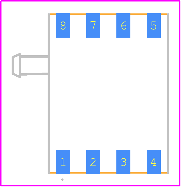 SSCMRNN015PASA5 - Honeywell PCB footprint - Other - Other - SSCMRNN015PASA5-1