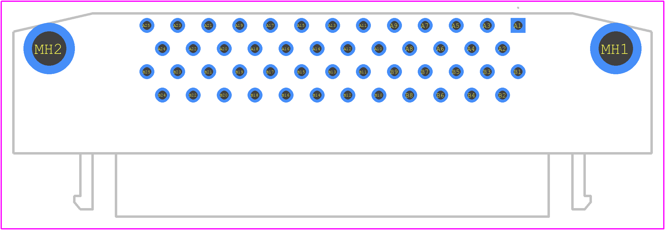 DF02R050NA3 - JAE PCB footprint - Other - Other - DF02R050NA3-2