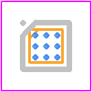 FSUSB242UCX - onsemi PCB footprint - BGA - BGA - FSUSB242UCX