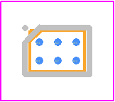 EFC6605R-TR - onsemi PCB footprint - BGA - BGA - EFC6605R