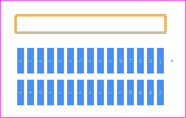 FTE-115-03-G-DH - SAMTEC PCB footprint - Other - Other - FTE-115-XX-G-DH