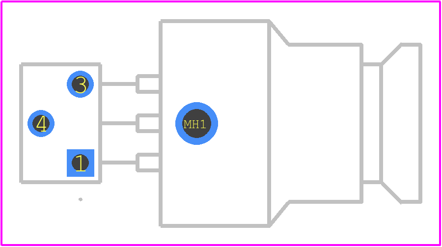 WMFS+3-PCB - TURCK PCB footprint - Other - Other - WMFS+3-PCB-1