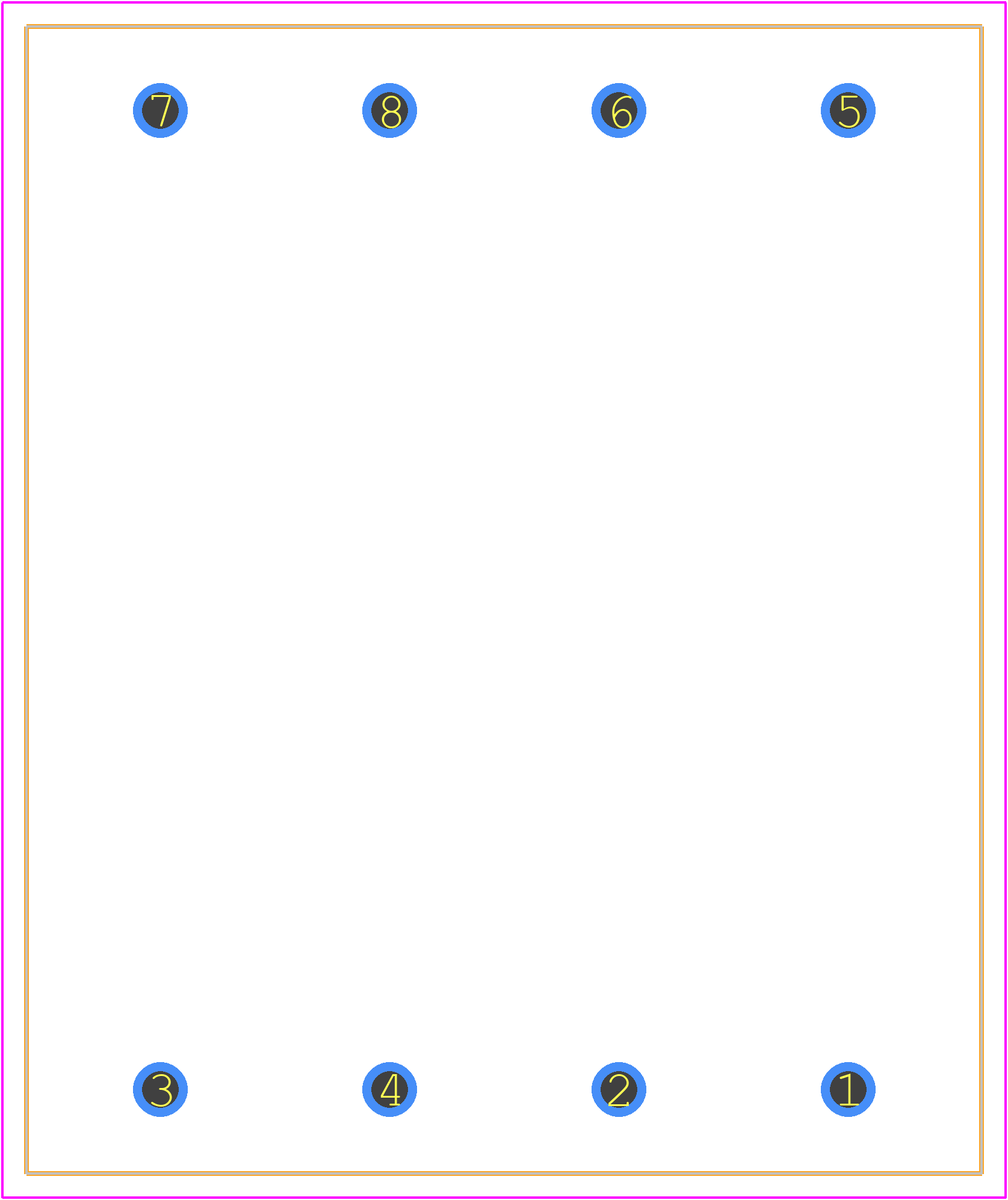 FP12-200 - Triad Magnetics PCB footprint - Other - Other - FP12-200-2