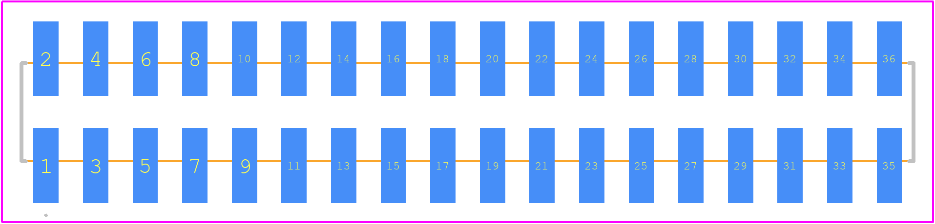 15-45-3136 - Molex PCB footprint - Other - Other - 15-45-3136-1