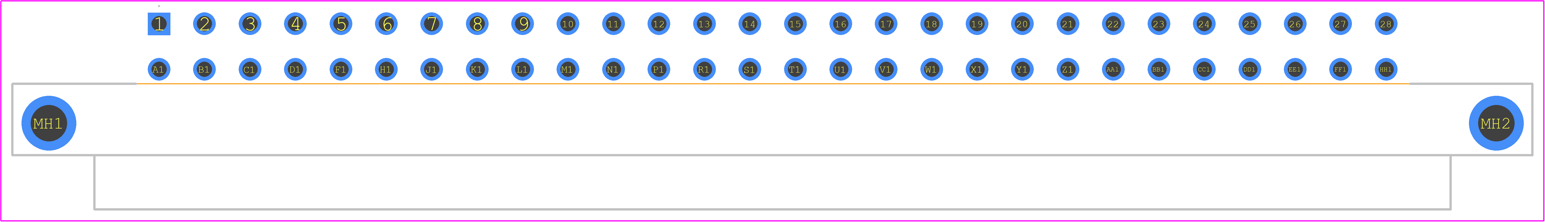 EBM28DRAH - Sullins PCB footprint - Other - Other - EBM28DRAH-3