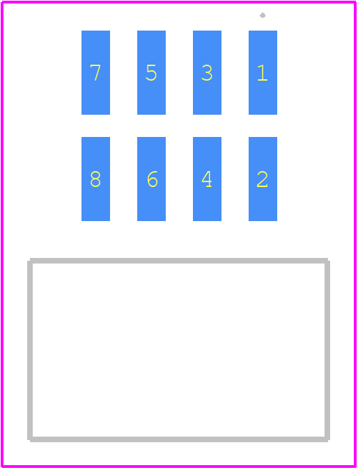 151120-0508 - Molex PCB footprint - Other - Other - 151120-0508-2