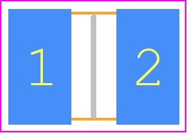 CD2015FC-0.10-1% - Caddock PCB footprint - Resistor Chip - Resistor Chip - CC2015FC