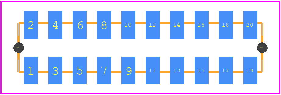 2-1734516-0 - TE Connectivity PCB footprint - Other - Other - 2-1734516-0-2
