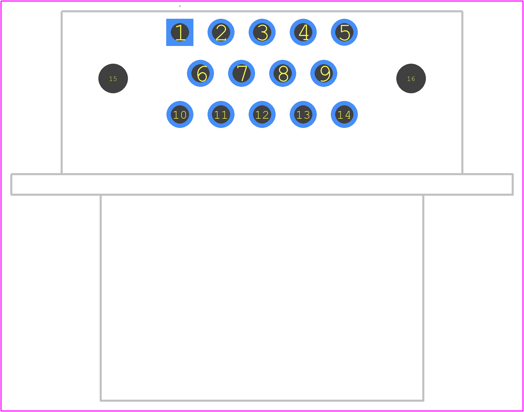 776266-4 - TE Connectivity PCB footprint - Other - Other - 776266-4-1