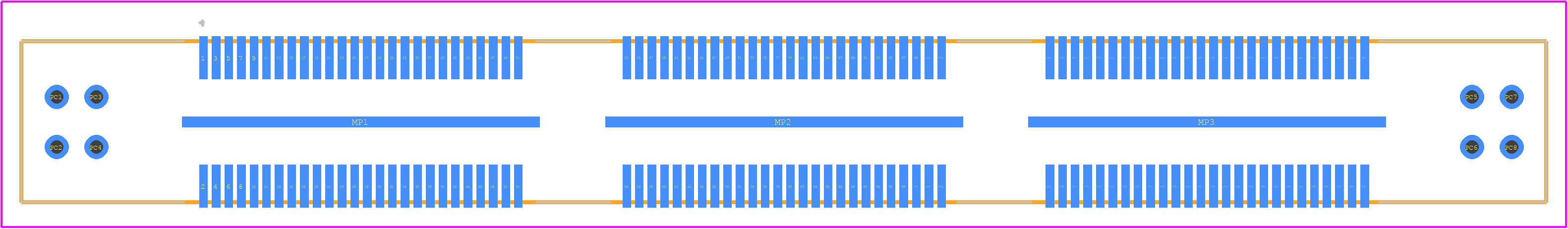QFS-078-04.25-L-D-PT4 - SAMTEC PCB footprint - Other - Other - QFS-078-04.25-L-D-PT4-2