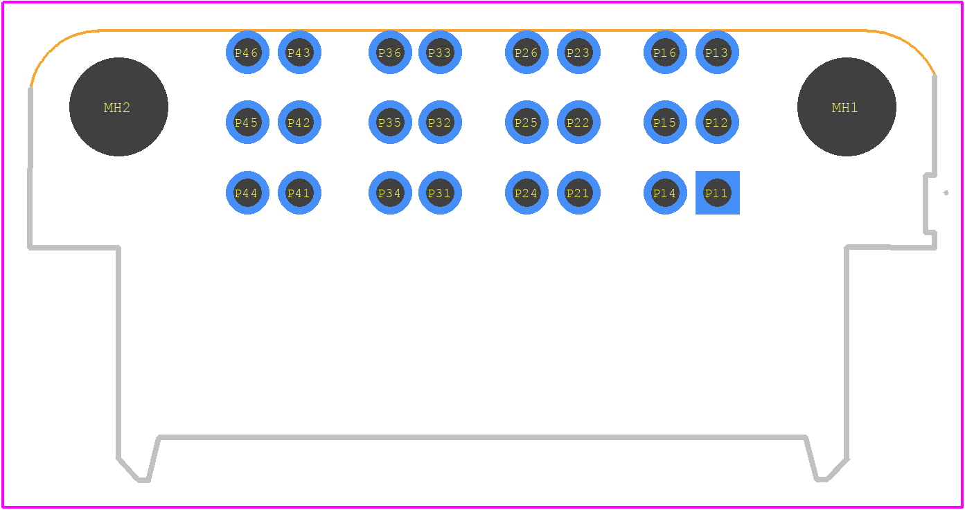 MPS-04-01-03-L-RA-SD - SAMTEC PCB footprint - Other - Other - MPS-04-01-03-L-RA-SD-1