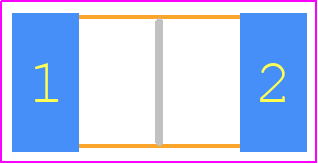 TLRP3A30CR070FTE - TE Connectivity PCB footprint - Resistor Chip - Resistor Chip - 2512 (6432 Metric)_2022