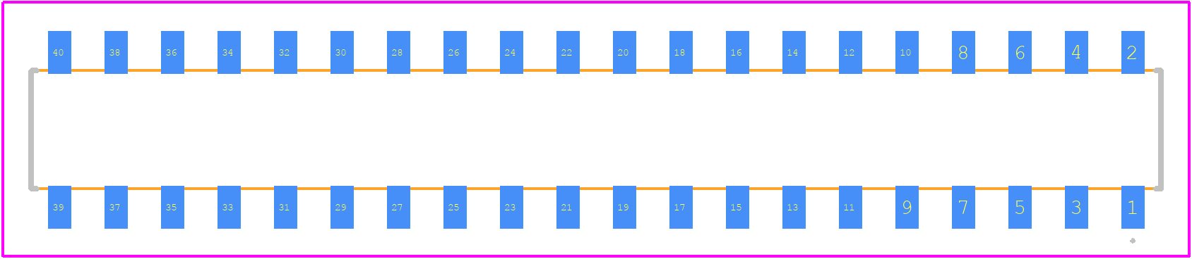 87381-4037 - Molex PCB footprint - Other - Other - 87381-4037-2