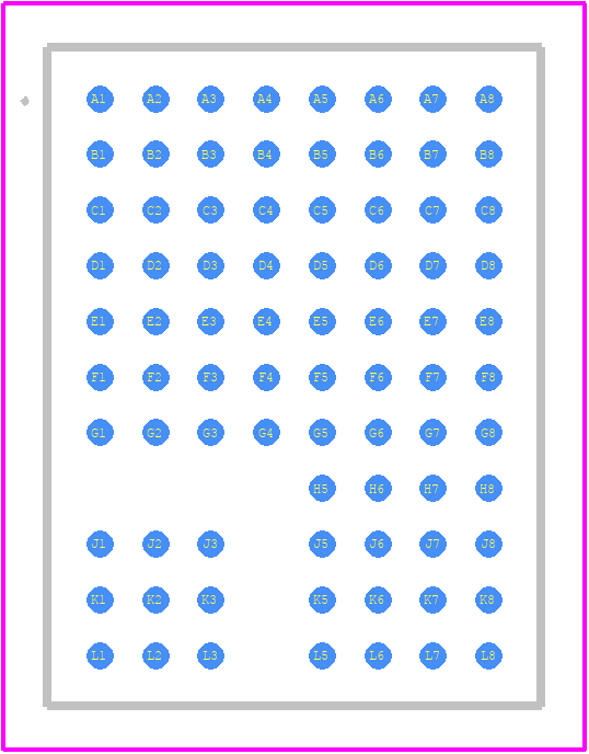 LTM8026IV#PBF - Analog Devices PCB footprint - Other - Other - LGA Package 81-Lead (15mm × 11.25mm × 2.82mm