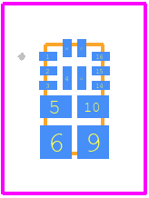 SLG59H1128V - Renesas Electronics PCB footprint - Other - Other - 18-pin STQFN 1.6 x 3.0 mm, 0.40mm pitch