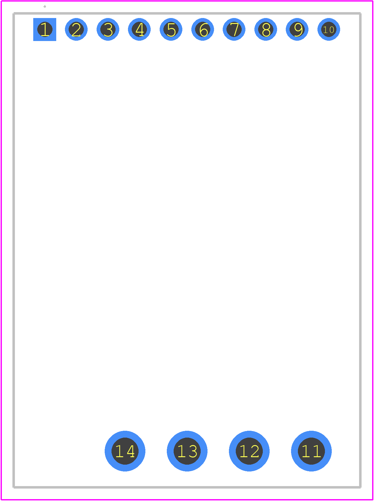 1451 - Pololu PCB footprint - Other - Other - 1451-3