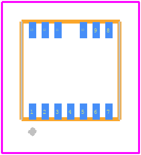 1EDF5673KXUMA1 - Infineon PCB footprint - Other - Other - 1EDF5673KXUMA1-2