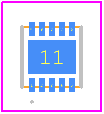 1EDN7136GXTMA1 - Infineon PCB footprint - Other - Other - PG-VSON-10_2023