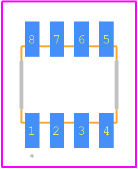 IRS4428STRPBF - Infineon PCB footprint - Other - Other - SOIC8N