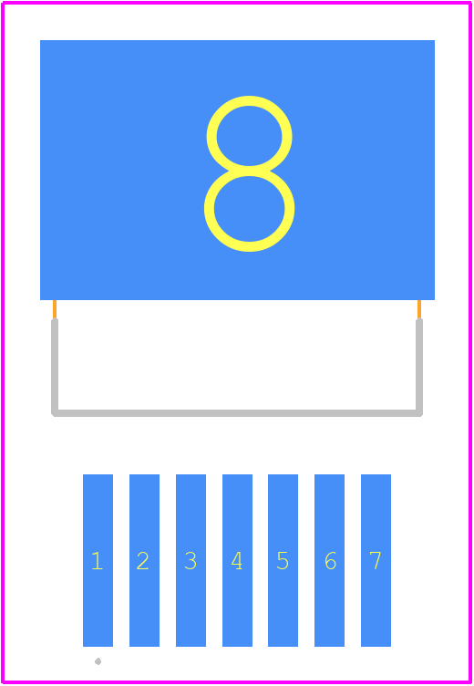 IMBG65R083M1HXTMA1 - Infineon PCB footprint - Other - Other - IMBG65R083M1HXTMA1-1