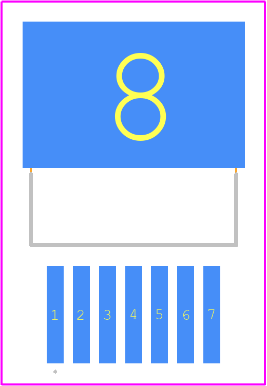 IMBG65R022M1HXTMA1 - Infineon PCB footprint - Other - Other - IMBG65R022M1HXTMA1