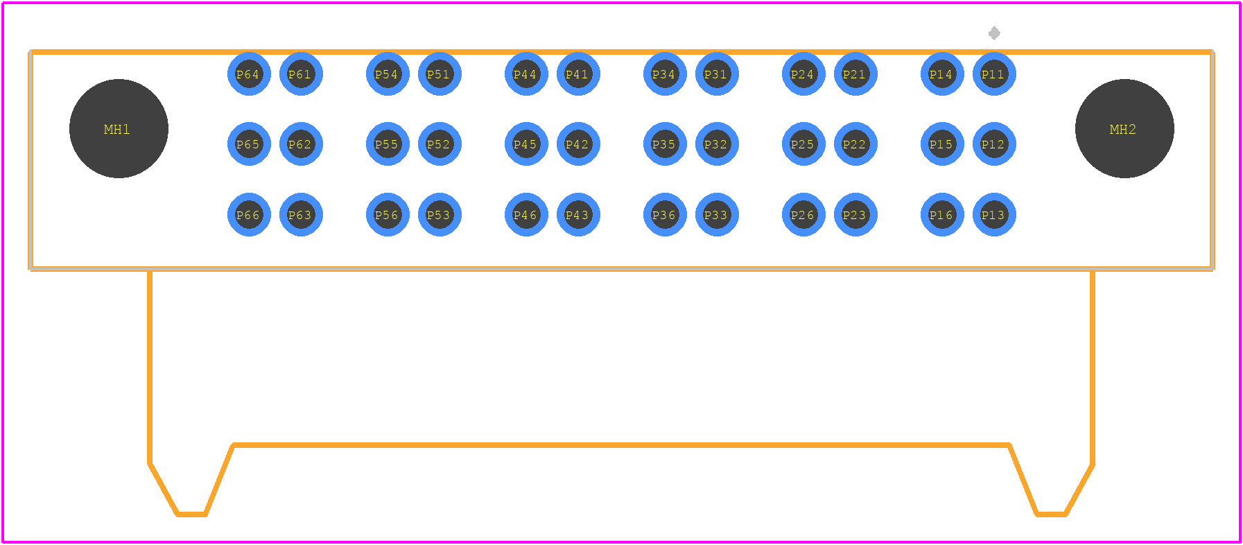 MPS-06-01-03-L-RA-SD - SAMTEC PCB footprint - Other - Other - MPS-06-01-03-L-RA-SD-4