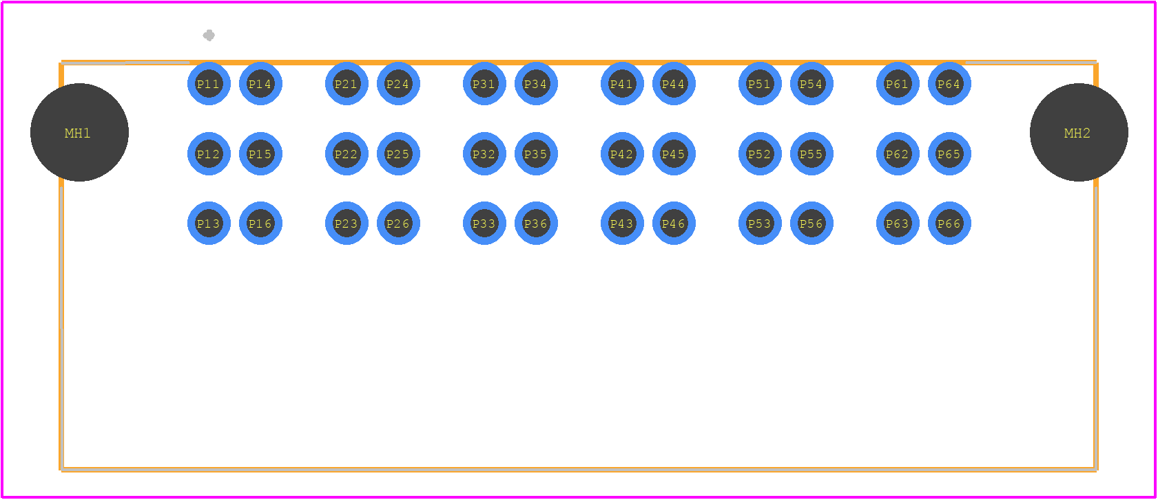 MPT-06-01-03-L-RA-SD - SAMTEC PCB footprint - Other - Other - MPT-06-01-03-L-RA-SD-3