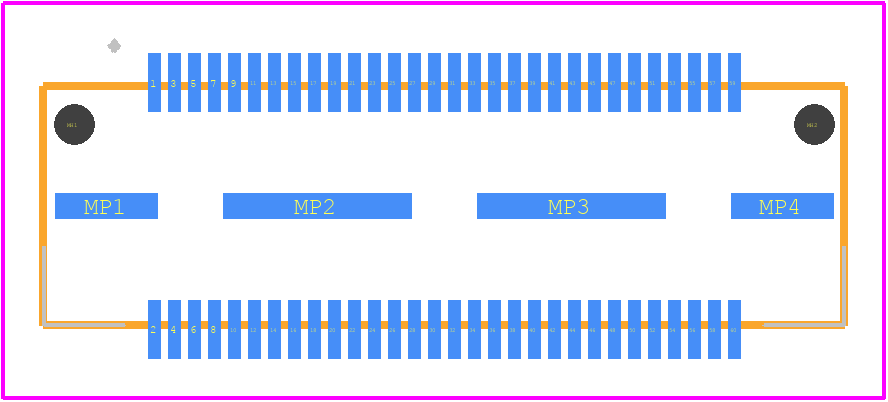 QTH-030-04-F-D-A-TR - SAMTEC PCB footprint - Other - Other - QTH-030-04-F-D-A-TR-1