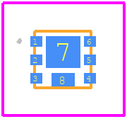 PMPB07R3VPX - Nexperia PCB footprint - Other - Other - PMPB07R3VPX-1