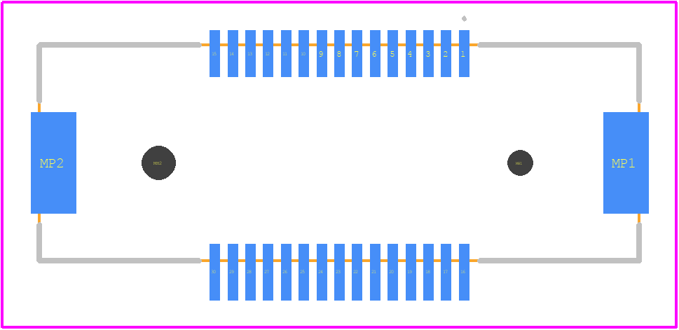 MA01R030HAYBR600 - JAE PCB footprint - Other - Other - MA01R030HAYBR600-2