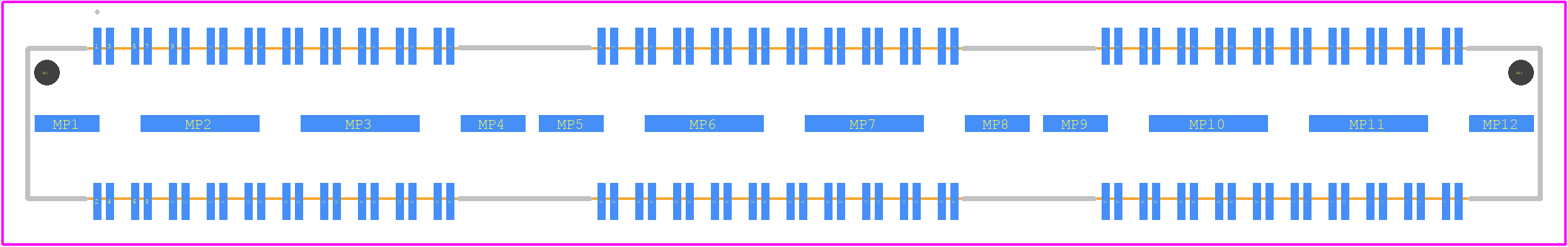 QTH-060-05-L-D-DP-A - SAMTEC PCB footprint - Other - Other - QTH-060-05-L-D-DP-A-3
