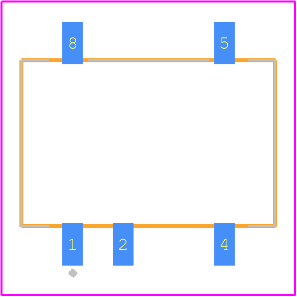 B0503XT-2WR2 - Mornsun Power PCB footprint - Other - Other - B0503XT-2WR2-1