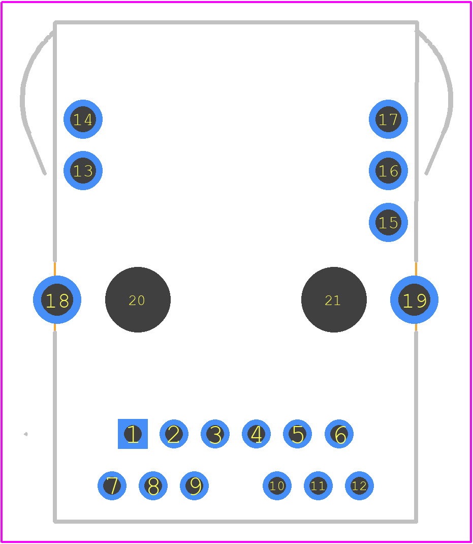 J0G-0007NL - Yageo Group PCB footprint - Other - Other - J0G-0007NL-3