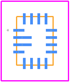 MP9841GL-P - Monolithic Power Systems (MPS) PCB footprint - Other - Other - QFN-16 (3mmx4mm)_2022_1