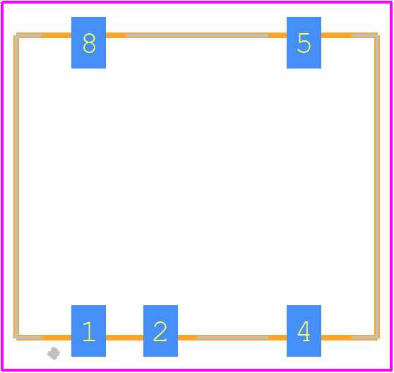 R1S-0524/HP - RECOM Power PCB footprint - Other - Other - R1S-0524/HP-1