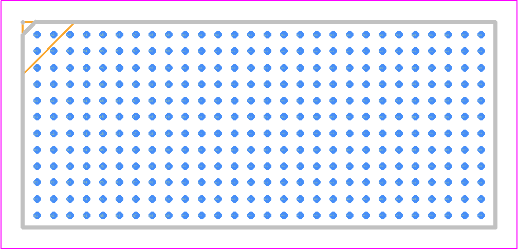 MAX2087CXD+T - Analog Devices PCB footprint - BGA - BGA - MAX2087CXD+T
