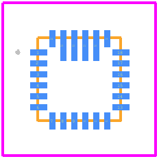 MAX77541AAFG+ - Analog Devices PCB footprint - Other - Other - MAX77541AAFG+-2