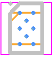 AT25DF041B-UUNHR-T - Renesas Electronics PCB footprint - BGA - BGA - AT25DF041B-UUNHR-T