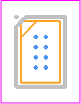 AT25QL641-UUE-T - Renesas Electronics PCB footprint - BGA - BGA - 8-WLCSP, 8-ball (2 x 4 Array), Wafer Level Chip Scale Package (WLCSP)