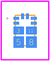 SLG59M1717VTR - Renesas Electronics PCB footprint - Other - Other - 16 Lead STQFN Package 1.6 mm x 2.5 mm 